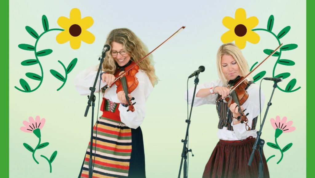 Folkmusikcafé: Täpp Ida Almlöf & Erika Lindgren Liljenstolpe